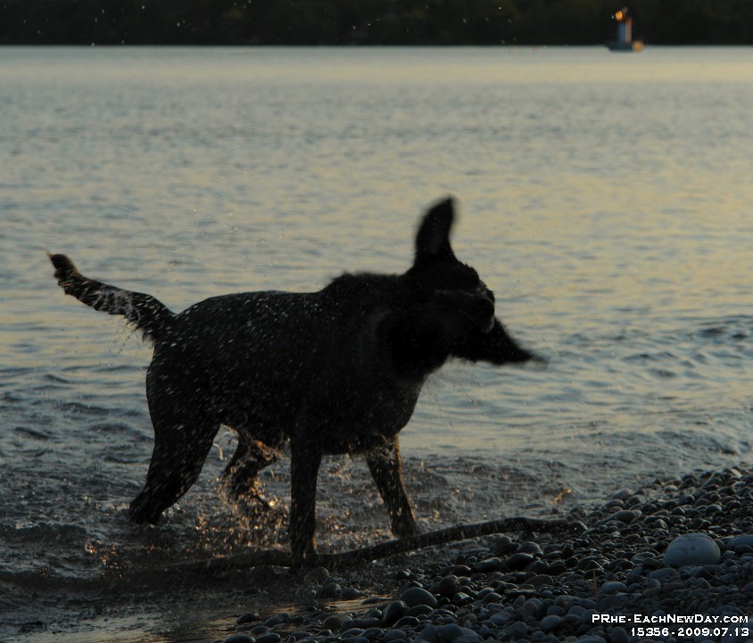 15356RoCrLeShRe - On the Waterfront Trail (bottom of Liverpool Road) with Andrew